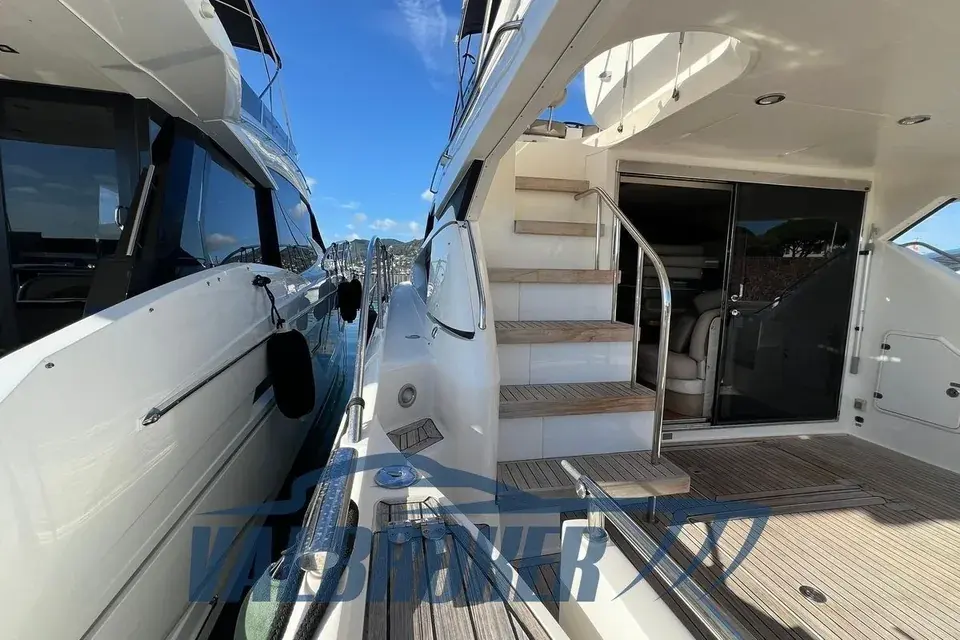 Fairline Phantom 50, exterior photograph 8 of a boat shown in a current listing