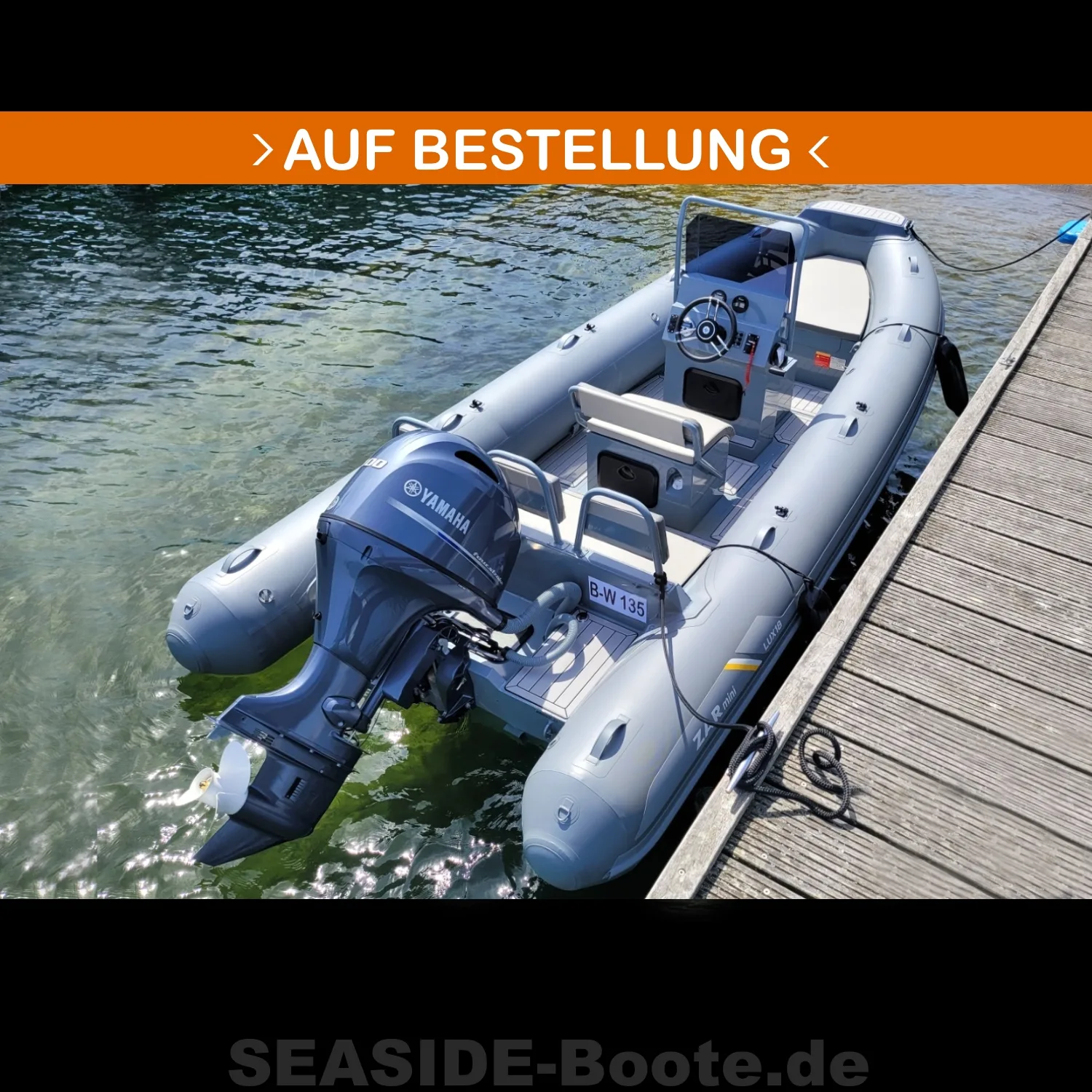 ZAR Mini LUX18 RIB Greyline neu - Foto 1