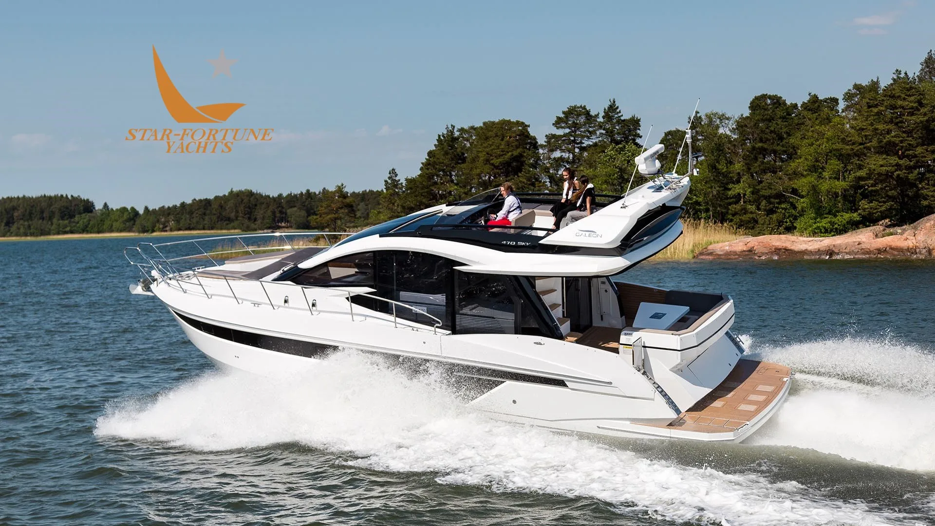 Galeon 470 Skydeck gebraucht - Foto 1
